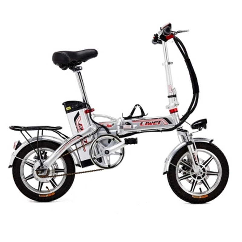 轻巧出行新选择 14寸迷你折叠电动车，48V锂电助力35公里无忧通勤