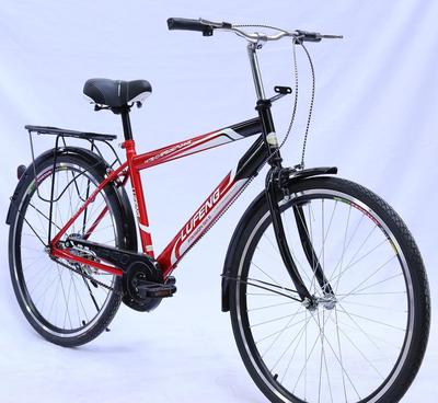 天津厂家直销 26寸水滴王自行车 铝刀圈直梁通勤优选