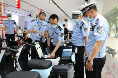 突击检查！广西梧州市市场监管局联合交警开展电动自行车销售管理专项行动